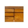 Pierre Chapo. Commode basse en orme blond. Circa 1970. LS64923507P 24