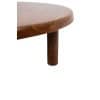 Pierre Chapo. Table basse en orme massif blond. Années 1970. LS64913509U 20