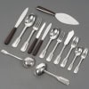 FOUQUET LAPAR – Ménagère de couverts 147 Pièces argent massif Art Déco vers 1930 25