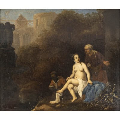 Cornélius Van POELENBURGH 1594-1667 Bethsabée