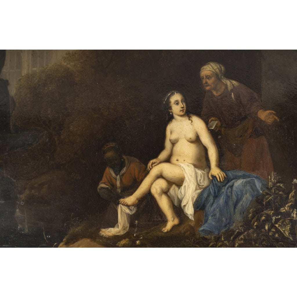 Cornélius Van POELENBURGH 1594-1667 Bethsabée 4