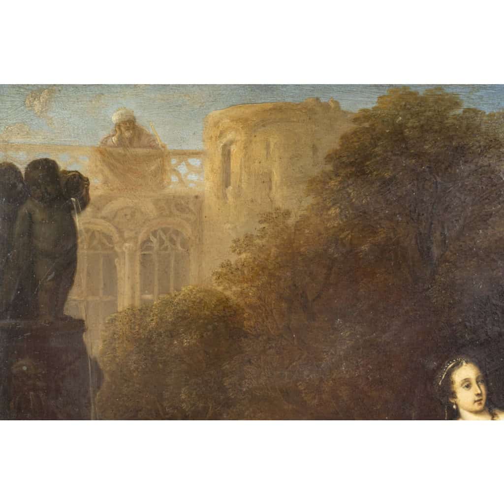 Cornélius Van POELENBURGH 1594-1667 Bethsabée 8