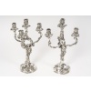 HARLEUX – Paire de candélabres Louis XV Epoque NAPOLEON III, XIXe 18