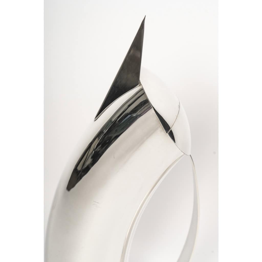CLETO MUNARI – Pichet en argent moderniste – Italie du NORD 5
