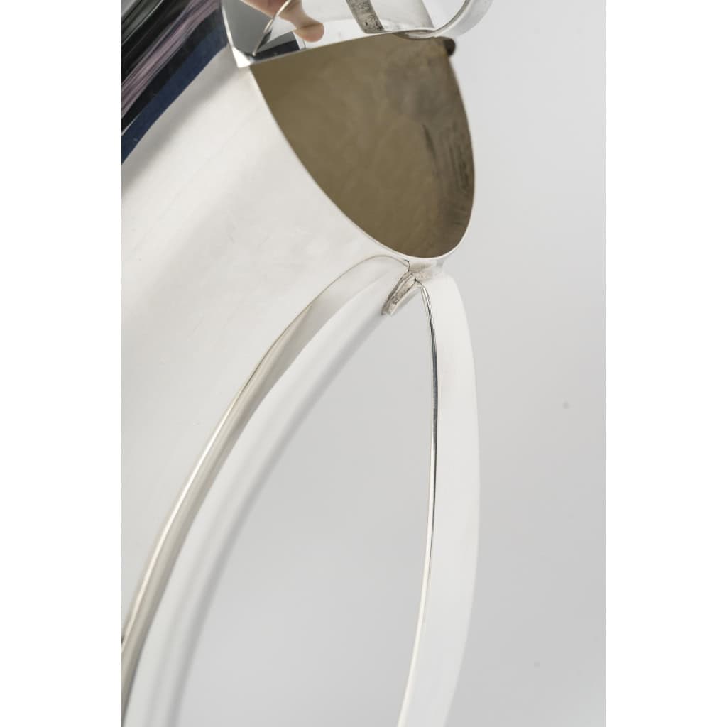 CLETO MUNARI – Pichet en argent moderniste – Italie du NORD 9