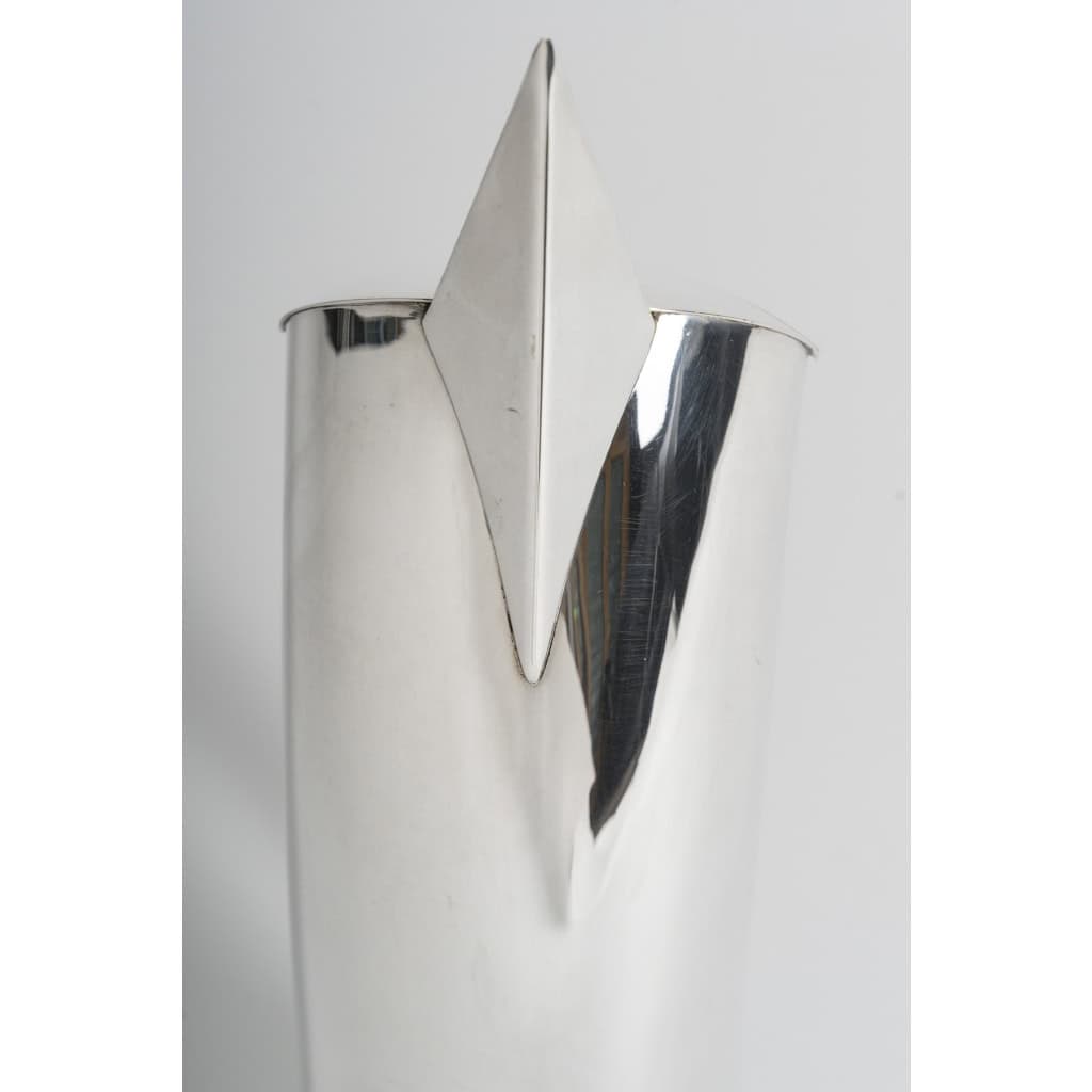 CLETO MUNARI – Pichet en argent moderniste – Italie du NORD 11