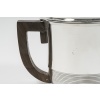 Fouquet Lapar – Service thé café 3 pièces argent massif ART DECO 31