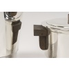 Fouquet Lapar – Service thé café 3 pièces argent massif ART DECO 32