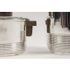Fouquet Lapar – Service thé café 3 pièces argent massif ART DECO 35