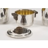 Fouquet Lapar – Service thé café 3 pièces argent massif ART DECO 38