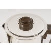 Fouquet Lapar – Service thé café 3 pièces argent massif ART DECO 41