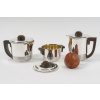 Fouquet Lapar – Service thé café 3 pièces argent massif ART DECO 44