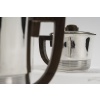 Fouquet Lapar – Service thé café 3 pièces argent massif ART DECO 47