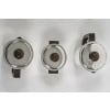 Fouquet Lapar – Service thé café 3 pièces argent massif ART DECO 48