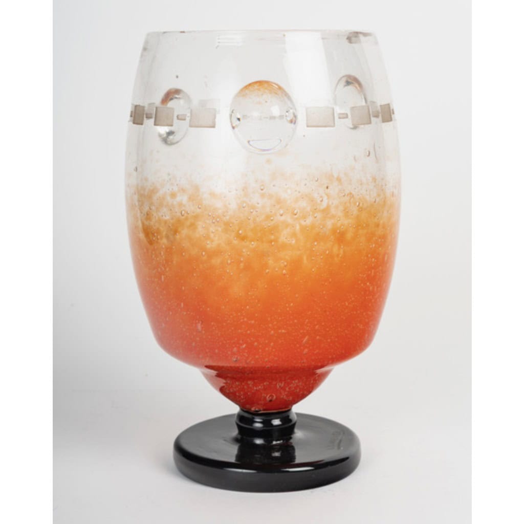 Charles Schneider (Français, 1881-1953), Vase verre marmoréen 4