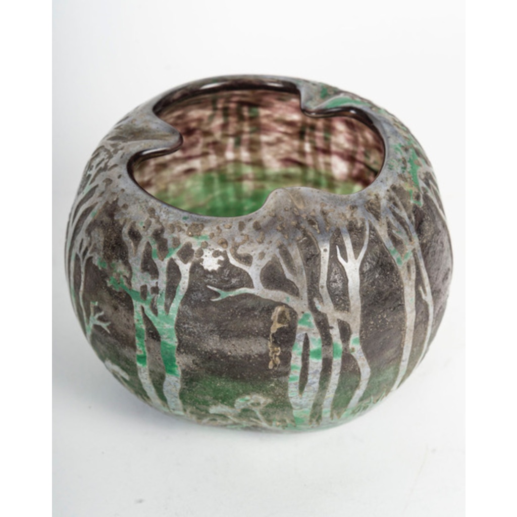1905 -DAUM – NANCY : Vase Paysage 5