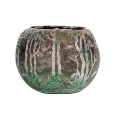 1905 -DAUM – NANCY : Vase Paysage 3