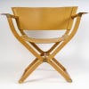 Hermès – Fauteuil Et Tabouret Pliants Pippa Cuir Et Bois 20