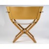 Hermès – Fauteuil Et Tabouret Pliants Pippa Cuir Et Bois 22