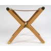 Hermès – Fauteuil Et Tabouret Pliants Pippa Cuir Et Bois 29