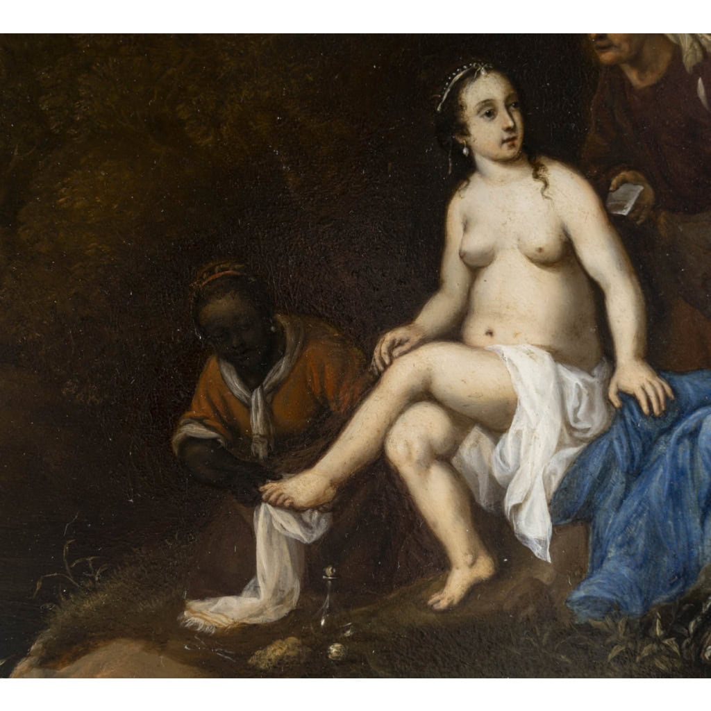 Cornélius Van POELENBURGH 1594-1667 Bethsabée 6