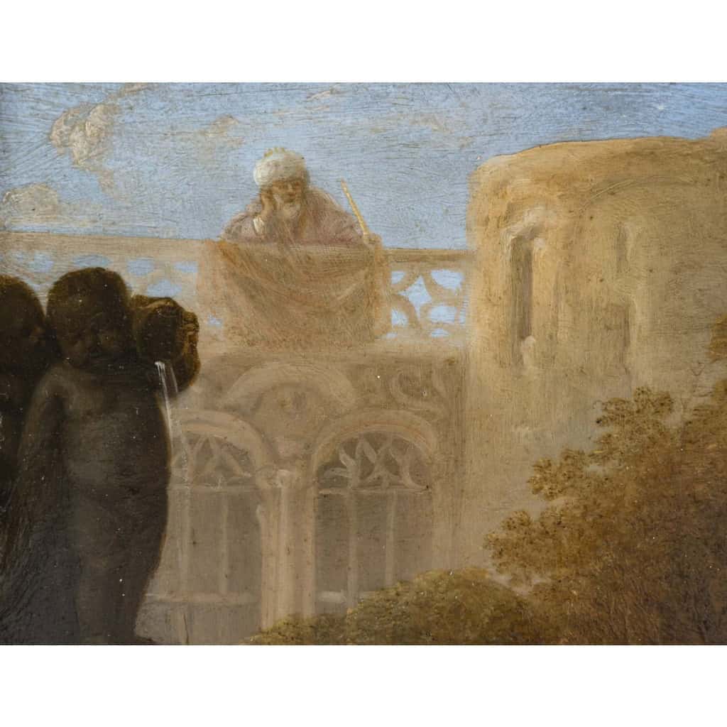 Cornélius Van POELENBURGH 1594-1667 Bethsabée 10