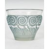 1933 René Lalique – Vase Rennes Verre Blanc Patiné Bleu 9