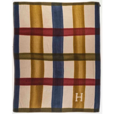 HERMES : Plaid Cashmere « Tartan Dye « 
