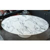 Eero SAARINEN (1910-1961) – KNOLL : Table Ovale 198 cm -Arabescato, Circa 1990 22