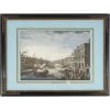 Suite De 4 Estampes Aquarellées De Venise D’après Marieschi 15