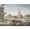 Suite De 4 Estampes Aquarellées De Venise D’après Marieschi 21