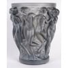 Lalique France – Vase Bacchantes Cristal Bronze – Neuf 12