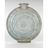 1920 René Lalique – Vase Escargot Verre Blanc Patiné Bleu 7