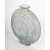 1920 René Lalique – Vase Escargot Verre Blanc Patiné Bleu 8