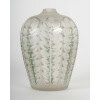 1924 René Lalique – Vase Tournai Verre Blanc Patiné Vert 8
