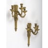 Paire de grandes appliques d’époque Louis XVI. XVIIIe siècle. 8