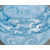 1923 René Lalique – Vase Lièvres Verre Opalescent Patiné Bleu 18