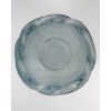 1927 René Lalique – Vase Oléron verre blanc patiné bleu 14