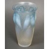 1924 René Lalique – Vase Ceylan Verre Opalescent Patiné Bleu 10