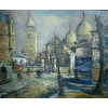 BESSE Raymond Peinture Française 20è Paris Montmartre La Place Du Tertre Huile Sur Toile Signée Certificat d’authenticité 20