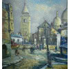 BESSE Raymond Peinture Française 20è Paris Montmartre La Place Du Tertre Huile Sur Toile Signée Certificat d’authenticité 18