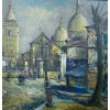 BESSE Raymond Peinture Française 20è Paris Montmartre La Place Du Tertre Huile Sur Toile Signée Certificat d’authenticité 17