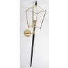 1960 Grande paire d’Appliques-lanternes de Jacques Adnet 13