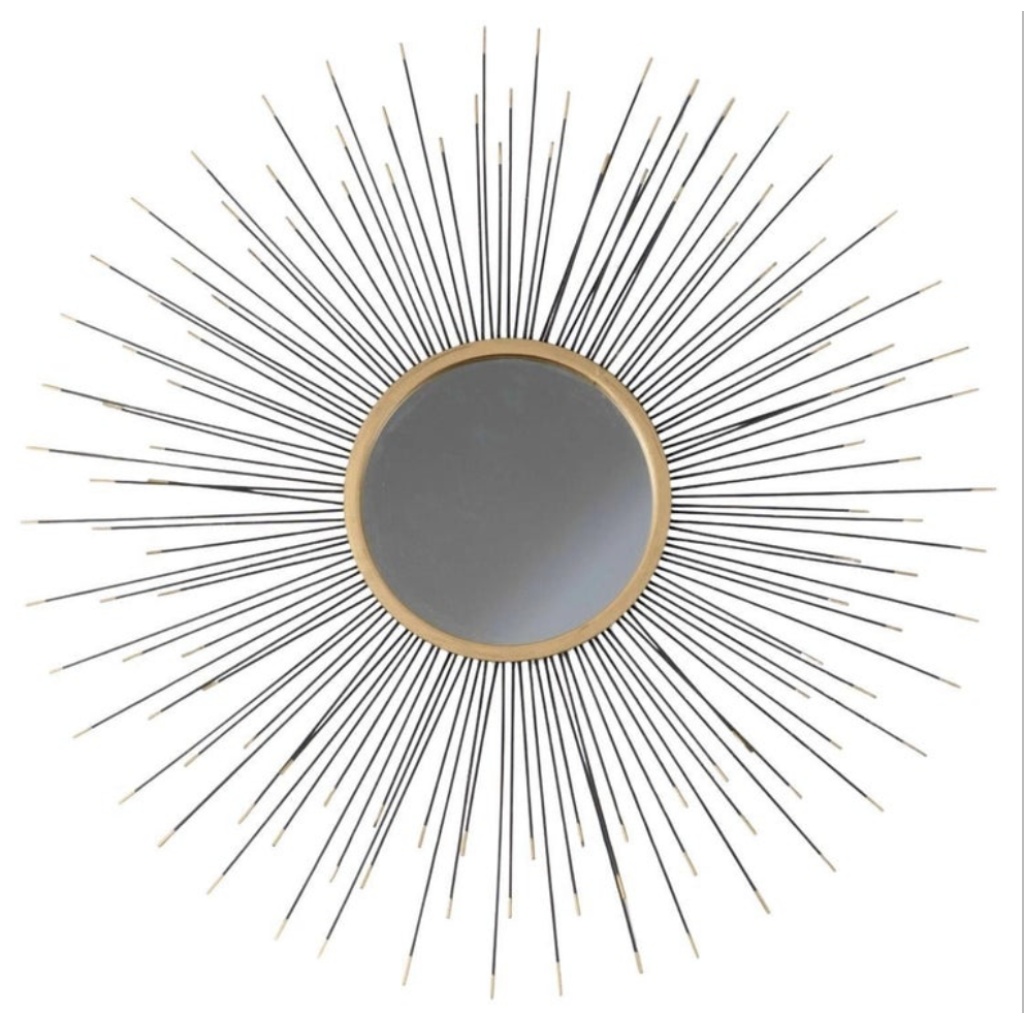 1960 Paire de grands miroirs de sorcière Maison Honoré 7