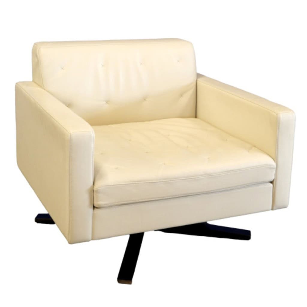 Jean-Marie Massaud pour Poltrona Frau Modèle Ferrari Kennedee, Fauteuil cuir 3