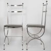 Broissand / Santangelo (attribué à). Ensemble de 6 chaises Design. Années 70. 12