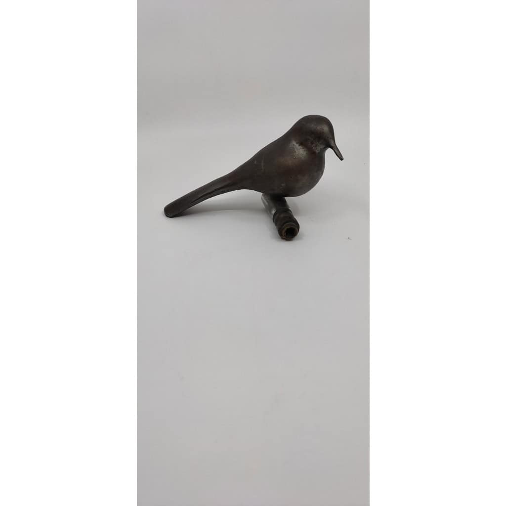 René BROISSAND. Paire de poignées de portes aux étourneaux (2/2). 1977 6