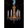Lustre en bronze ciselé et doré de style Révolutionnaire XIXème siècle 13