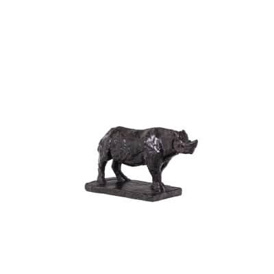 François Pompon. « Rhinocéros », bronze, tirage de 2006. LS63922109M