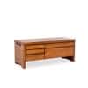 Pierre Chapo. Commode basse en orme blond. Circa 1970. LS64923507P 17